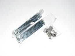 KIT RAIOS DIANTEIRO OU TRASEIRO MOBILETTE ARO 17